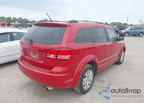 2017 Dodge Journey Se из США, поврежденный, VIN 3C4PDCAB3HT558671